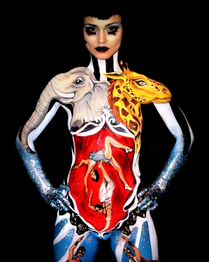 Body painting - exemple 6